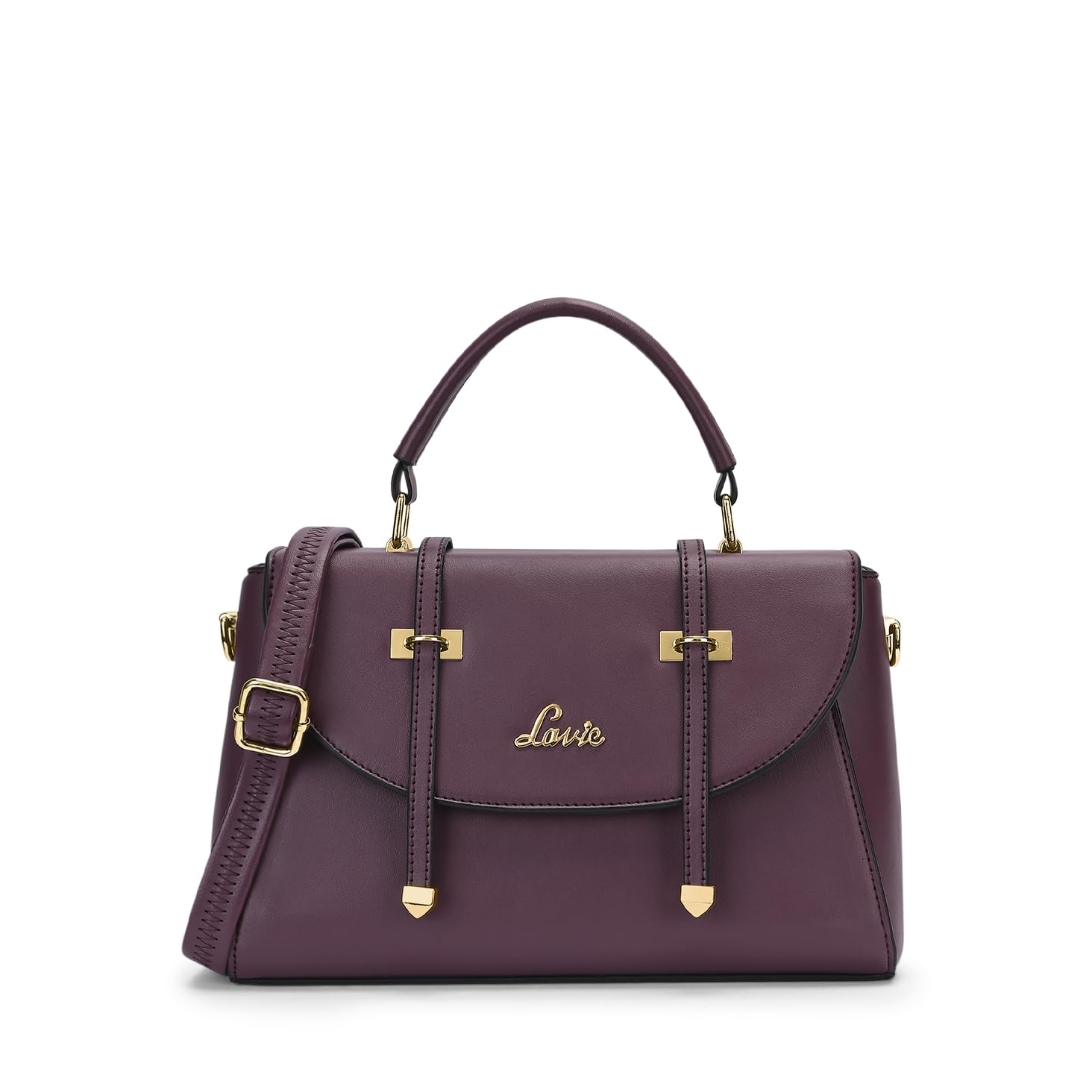 lavie Beech Women's Flap Satchel Bag for Women | Satchel Handbag for Work | Ladies purse | Stylish Shoulder Bag | Gift for Women-picture-18