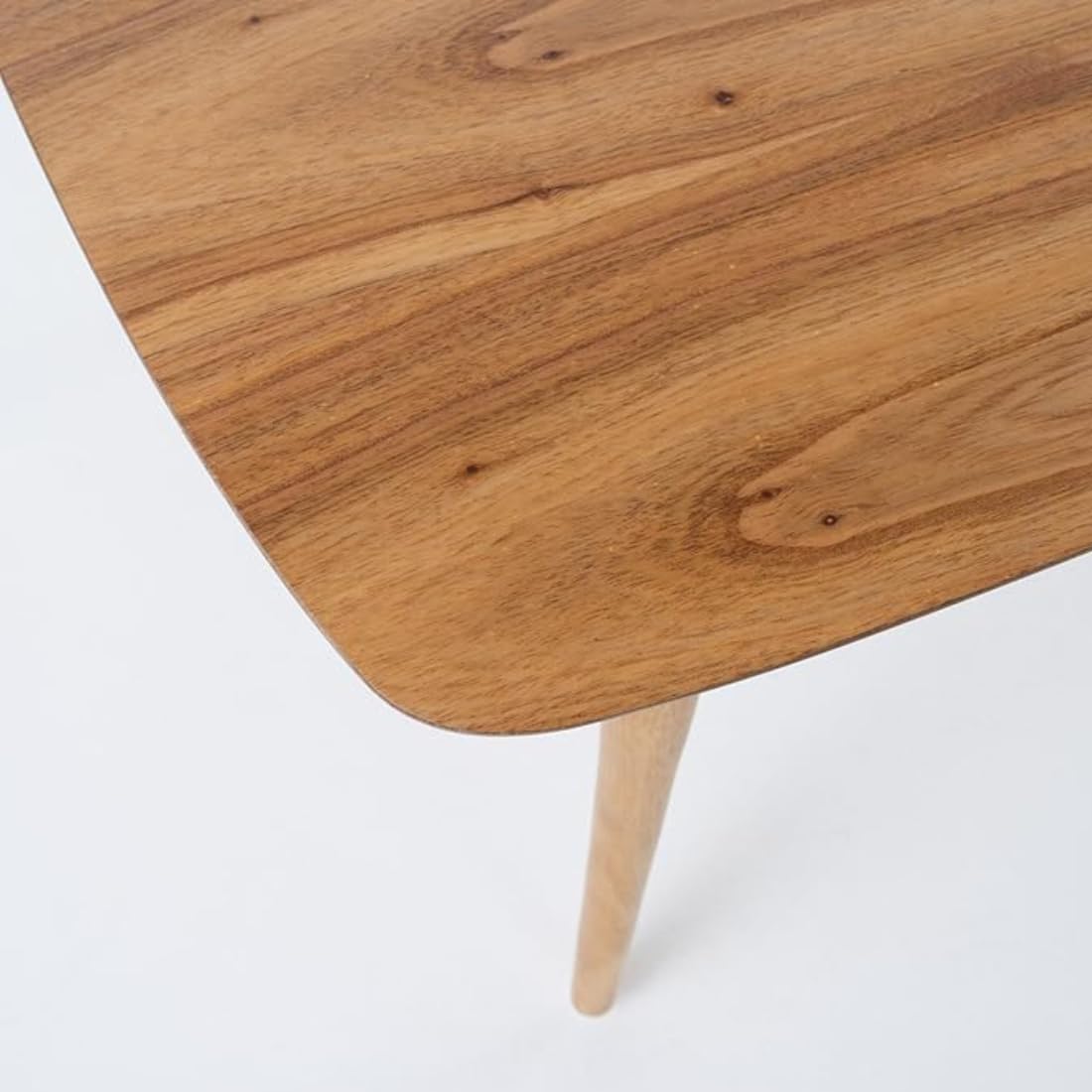 Wooden Expert Handmade Big Size 36x17x17inch Solid Wood Coffee Table for Living Room Wooden – Modern with Oak Finish, Minimalist Mid-Century Design Coffee Table for Living Room Wooden 1