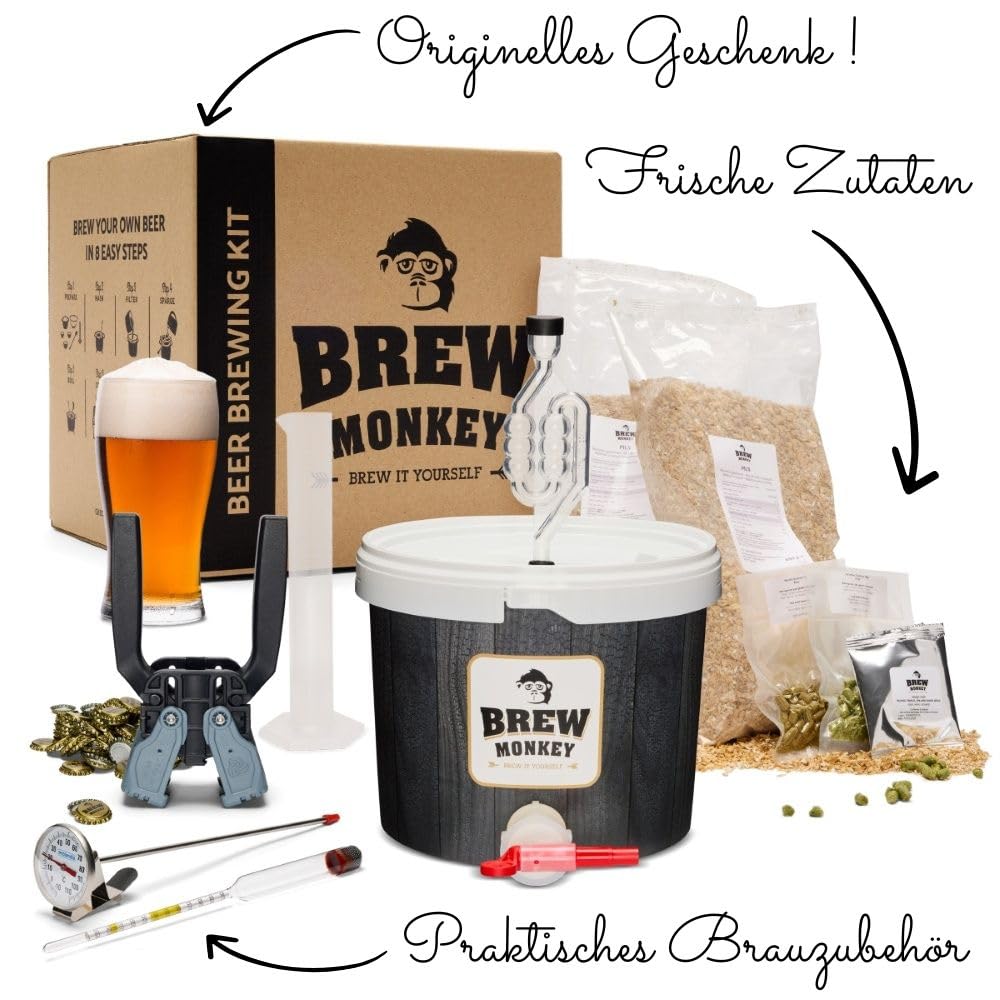 Brew Monkey Komplettes IPA Bierbrauen Kit