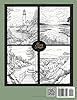 Adult Coloring Book Outdoor Nature Scenes: Breathtaking Detailed Realistic Landscape Scenery in Grayscale for Relaxation and Stress Reduction (Natural Landscapes: Coloring Books for Adults) #1