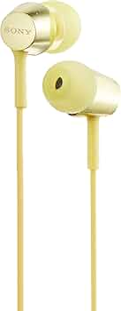 ソニーSONYイヤホンMDR-XB50 カナル型イエロー MDR-XB50AP