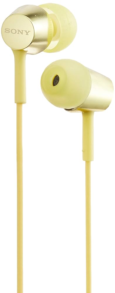 ソニーSONYイヤホンMDR-XB50 カナル型イエロー Amazon.com: Sony Earphones MDR - EX155 yelow : Electronics