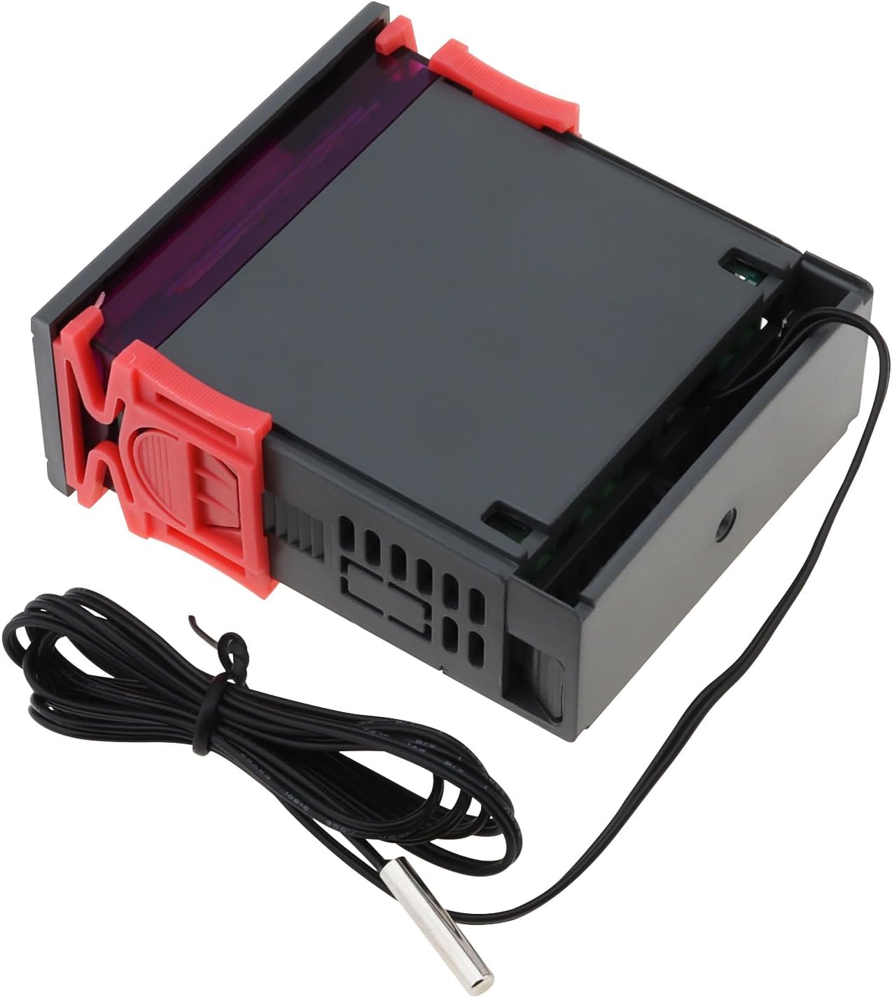 STC-1000 Digital Temperature Controller DC 12V 10A Digital LED Temperature Controller with NTC Sensor Probe Heating Cooling Centigrade Thermostat 2 Relays Output