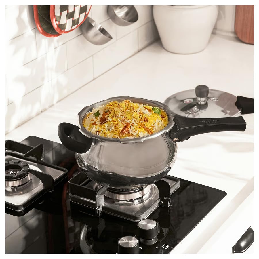 Image of ARVFALTMAL Stainless Steel Pressure Cooker, 3 L