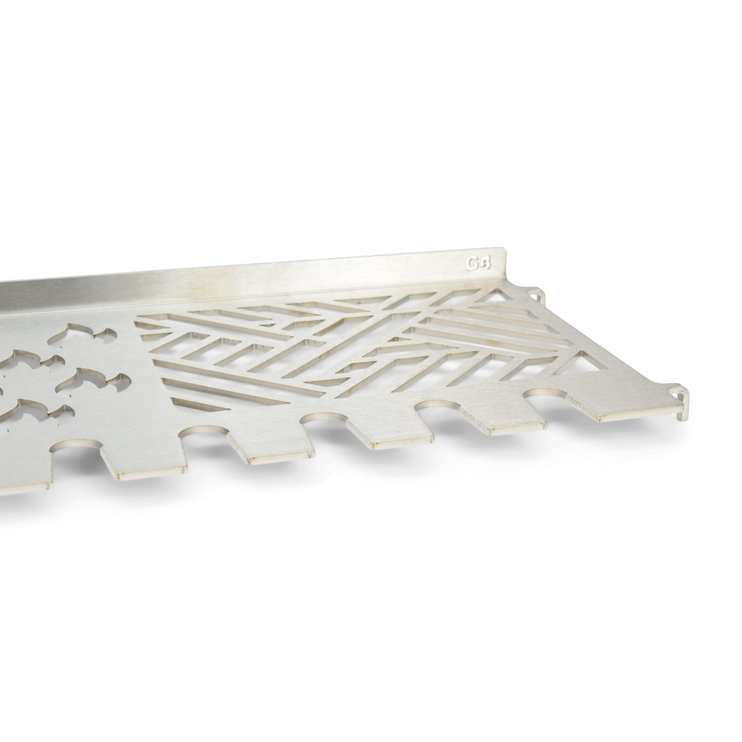 Grillrost.com Das Original Edelstahl Multistation | Warmhalterost für Rösle Videro/Sansibar G4 | mit Drumstick Halterung | 3mm stark