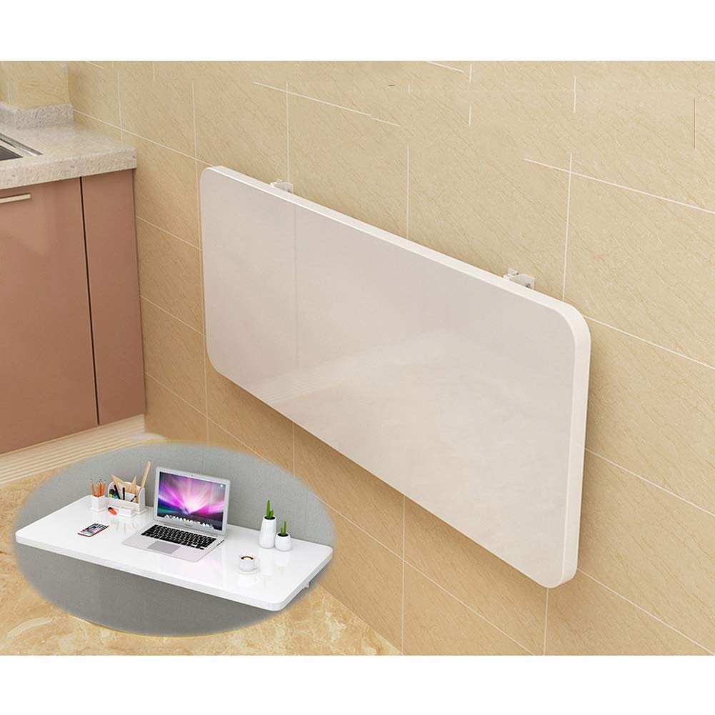 Table pliante murale avec installation facile et rabat invisible