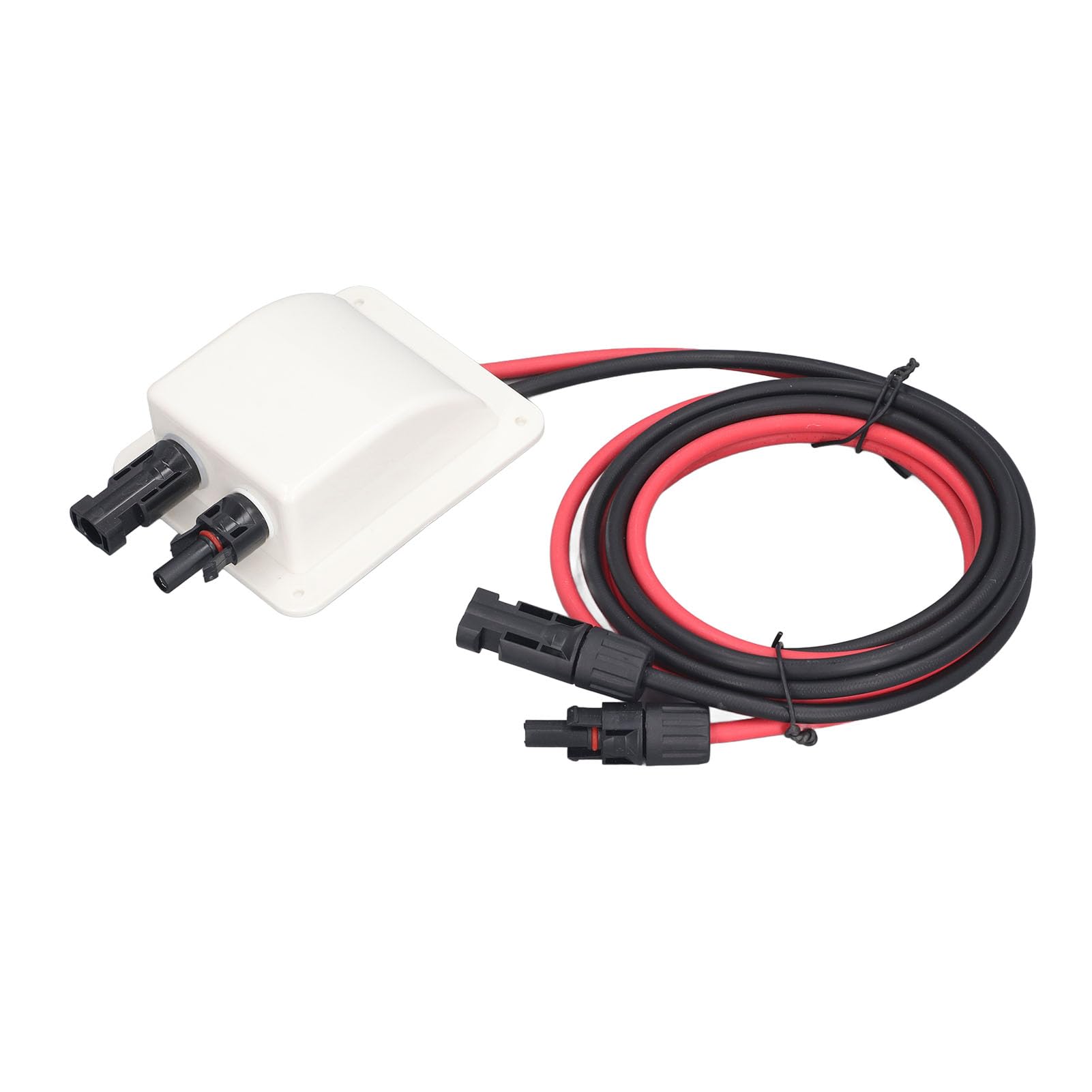 Pressacavo Solare Doppio Con Cavo 2m 10AWG - Scatola Giunzione Impermeabile Per Camper, Barca, Van