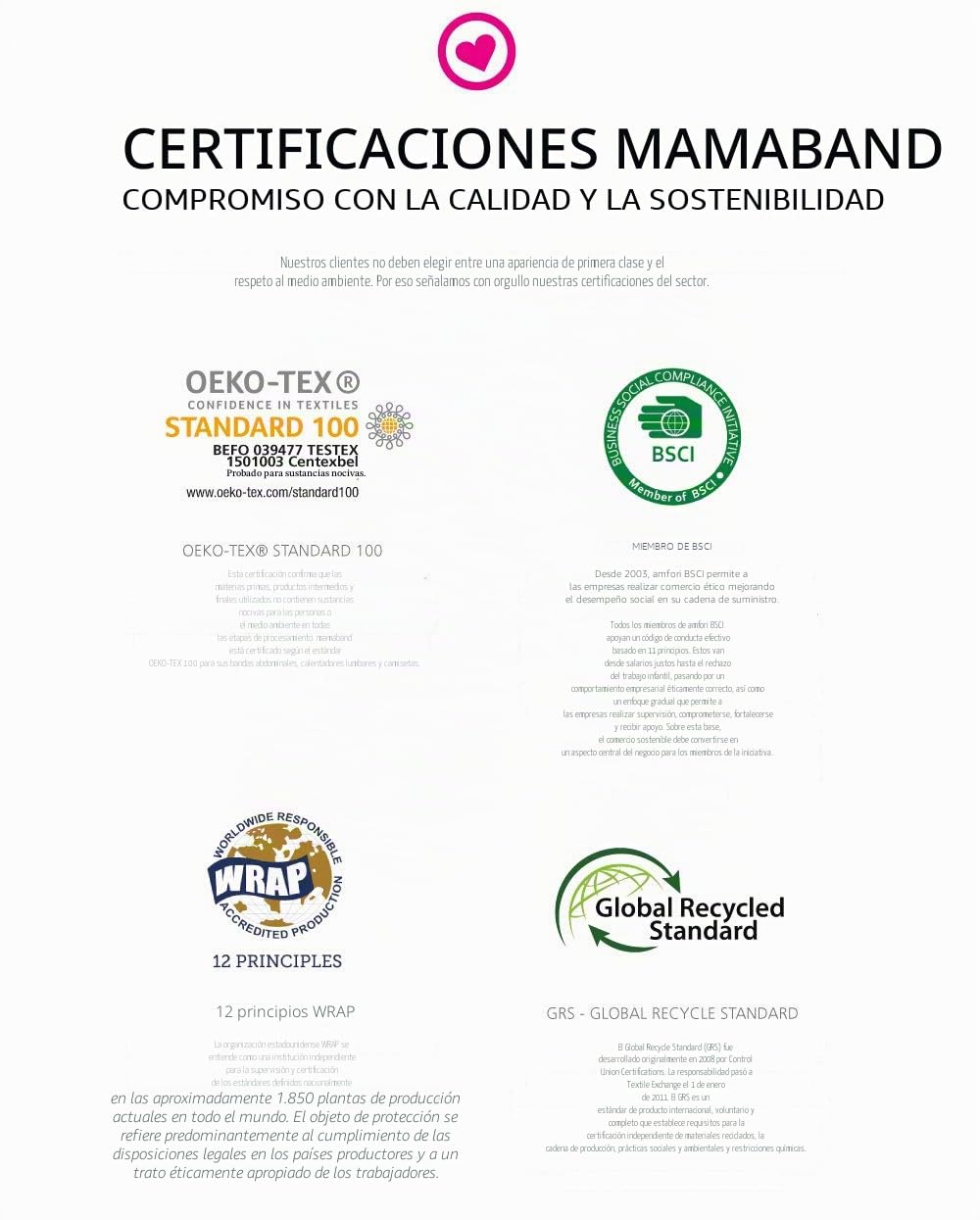 Paquete doble de banda abdominal para el embarazo. Contenido: 2 bandas abdominales - Bandas abdominales para embarazadas - Calentador de espalda y alargador de camisetas, azul oscuro/negro, M-L