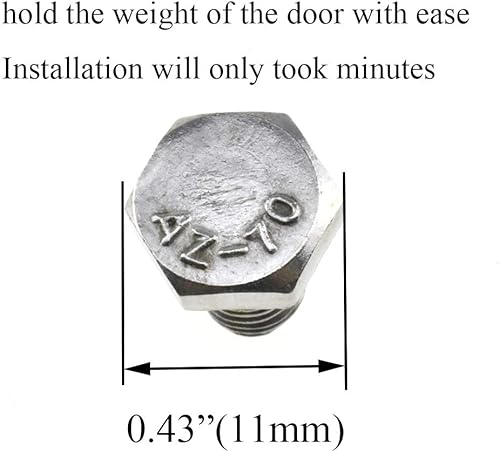 Miniatura 6 de HAHIYO Ruedas para puerta de ducha de 0.906 in de diámetro, rodillos de nailon suaves y resistentes de fácil instalación, rodamientos de bolas,