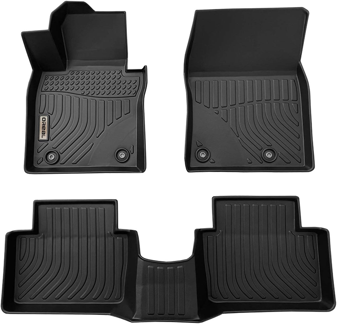 orealtrend Black Floor Mats Liners Replacement for Mazda 3