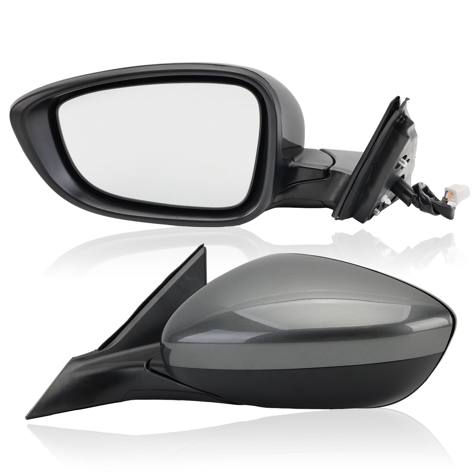 Photo 1 of Left Driver Side Mirror Compatible with Honda Accord 2018-2021 Grey