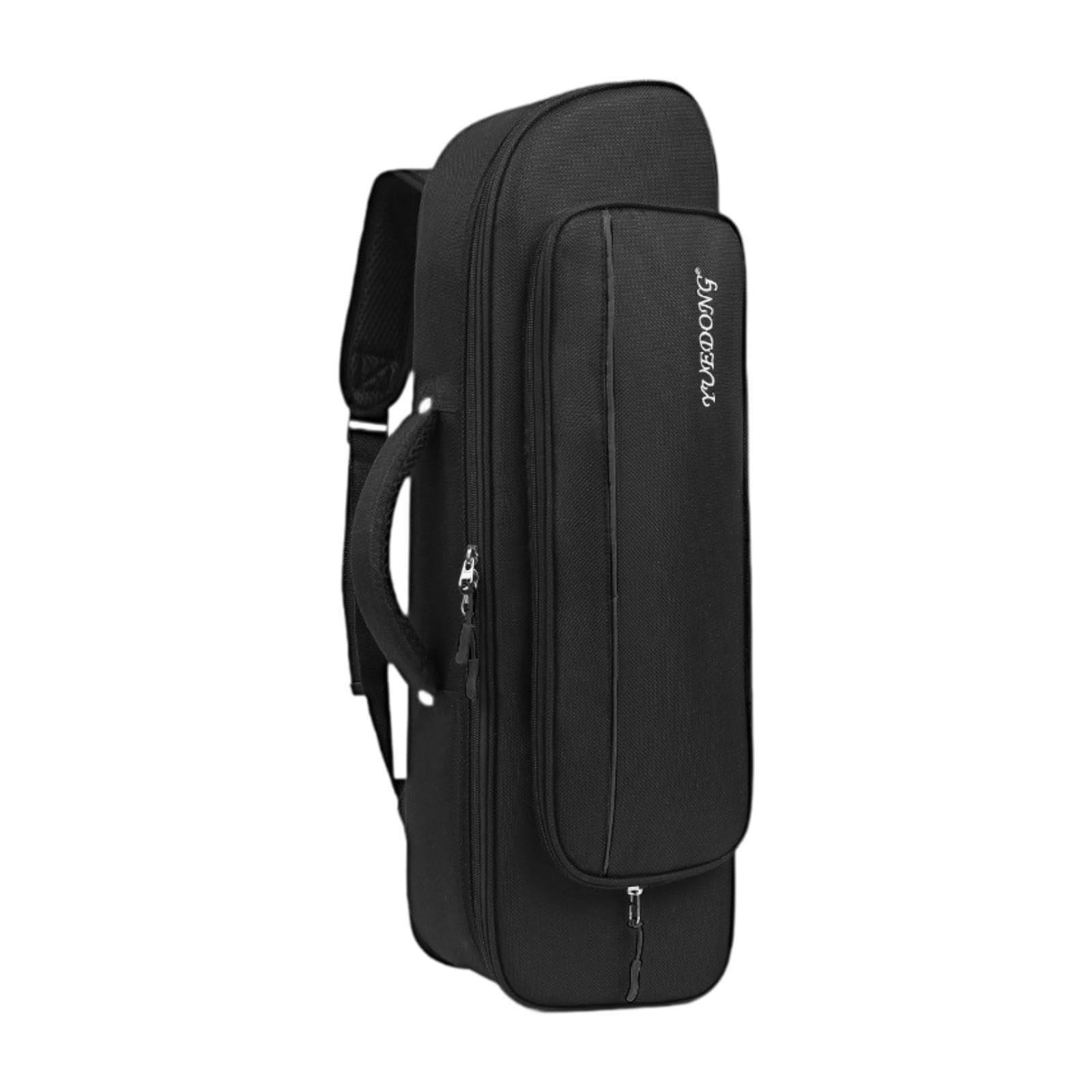 Trompete Rucksack Fall Trompete mit Tasche-Wasserdicht & Stoßfest – Leichtes Nylon-Material – Verstellbarer Schultergurt für Konzert Außerhalb Trompeter