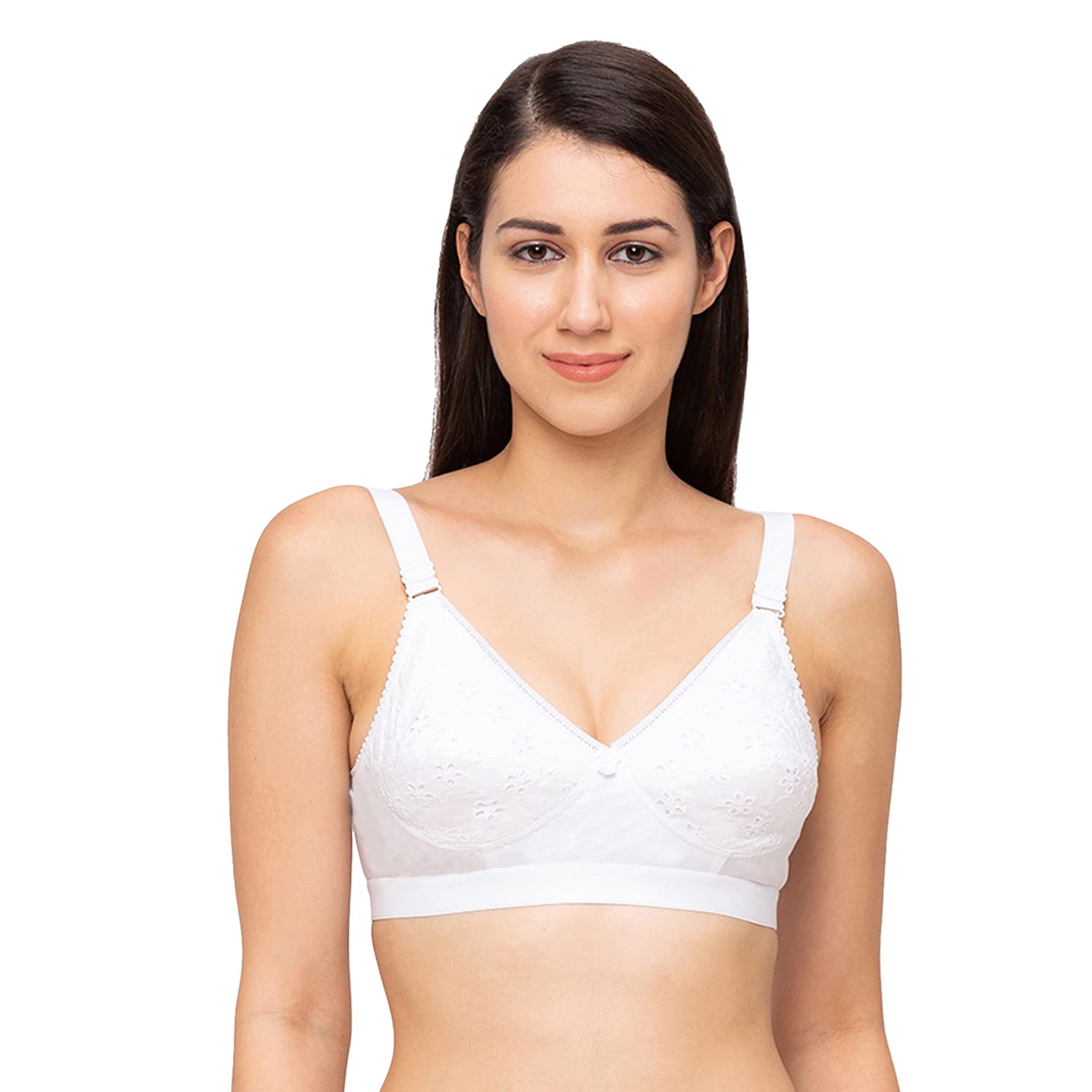 Juliet Women's Cotton Non-Padded Wire Free Everyday Bra