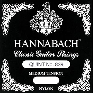 Hannabach Cordes pour guitare classique – H1 – 8391MT – Série 839MT – Tension moyenne - Les Beatles, Paul McCartney, John Lennon, RIngo Starr, George Harrison