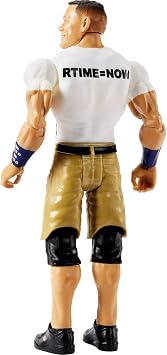 Mattel WWE John Cena Basic Action Figure, Posable 6-inch Collectible for Ages 6 Years Old & Up