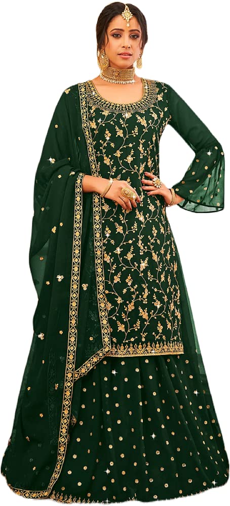 Ready to Wear Indian Party Wedding Wear Designer Palazzo Salwar Suit for Womens