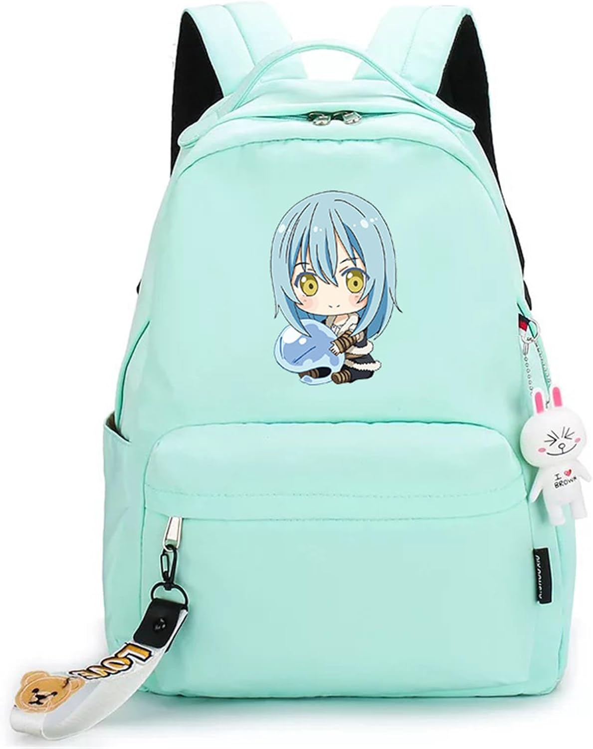 ISaikoy Anime Tensei Shitara Slime Datta Ken Backpack Rimuru Tempest Bookbag Daypack Satchel School Bag 2