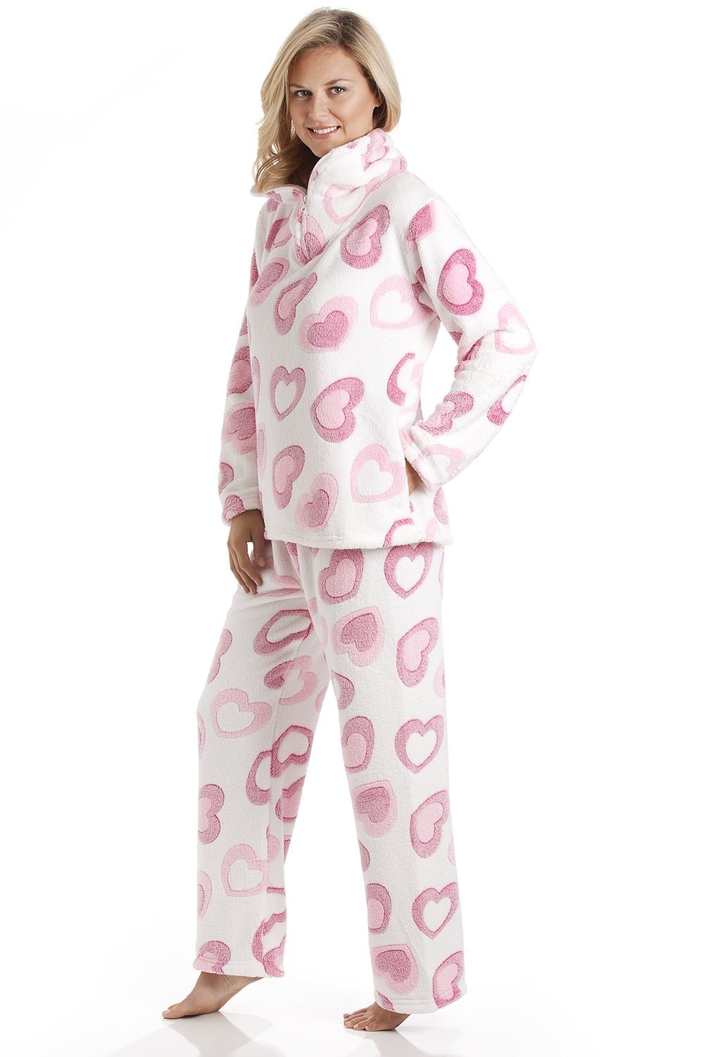 Camille Ensemble Pyjama Coeur Femme