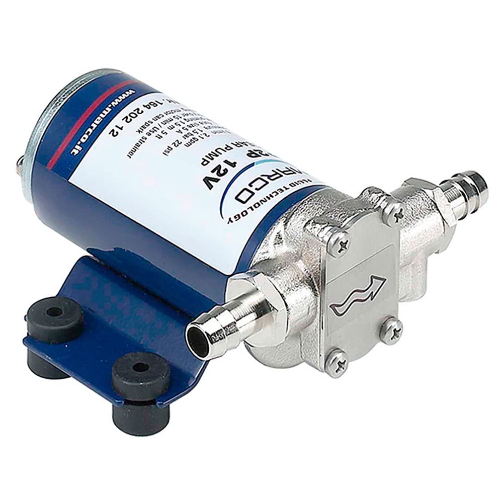 Marco Pompa Autoadescante Ad Ingranaggi In Ptfe - UP2-P 12V 10L/Min 16420212 - 4