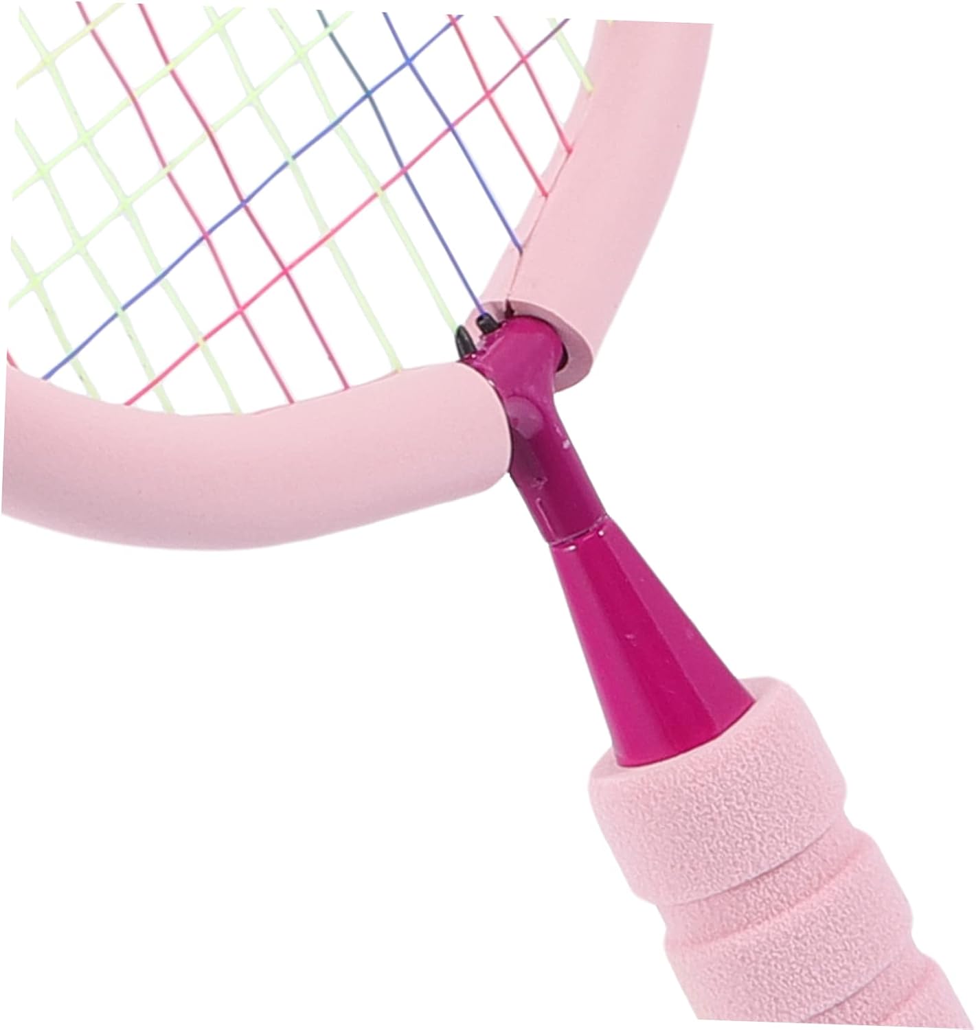 1Set Badminton Set Lightweight Rackets with Badminton Balls Bag for Ages Promotes Hand Eye Coordination Fun Outdoor Sports Game