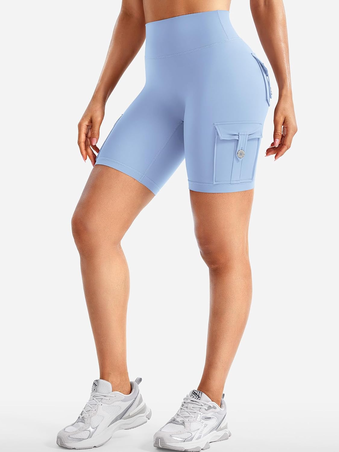 CoreFlex Women Workout Cargo Shorts 8" thumbnail
