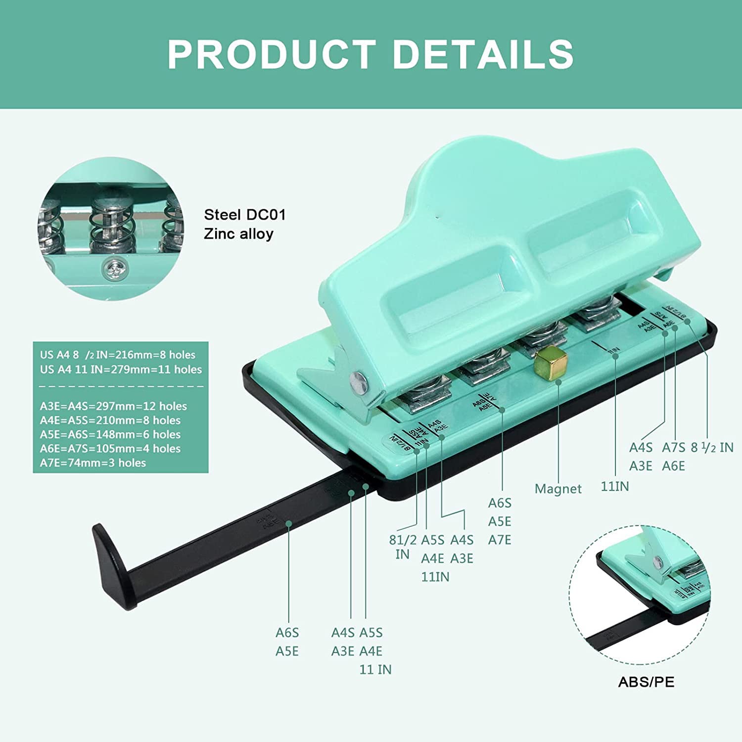 Mushroom Discbound Hole Punch Planner Hole Punch Easy To Use 11 - View #7