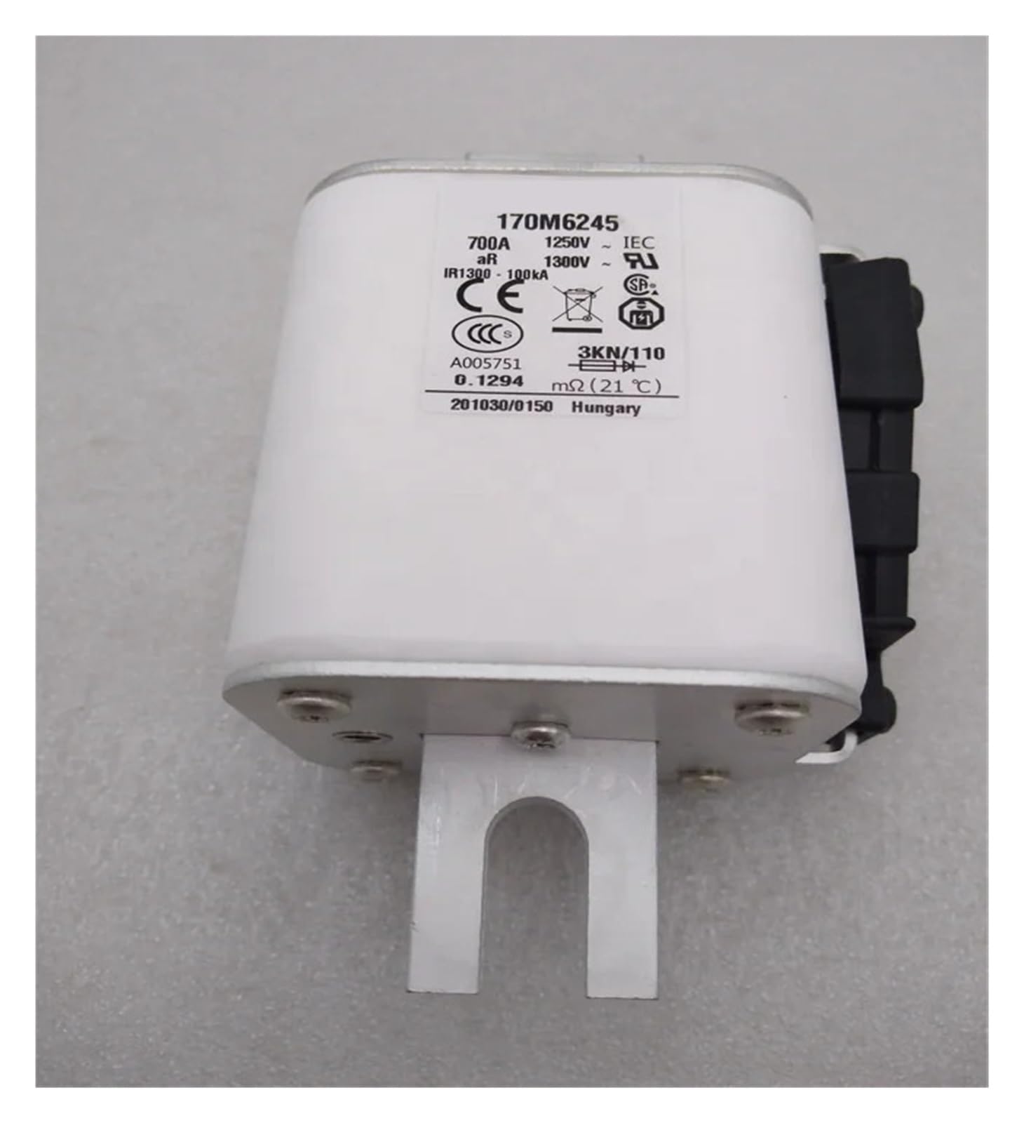 Fusible basse tension 170M6245 thermique de haute précision 700A 1250V