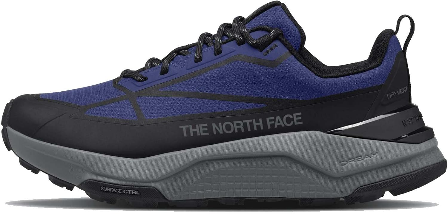 The North Face Men's Fastpack Waterproof Hiking Shoe - Highly Cushioned, Rubber Outsole, 5mm Lugs