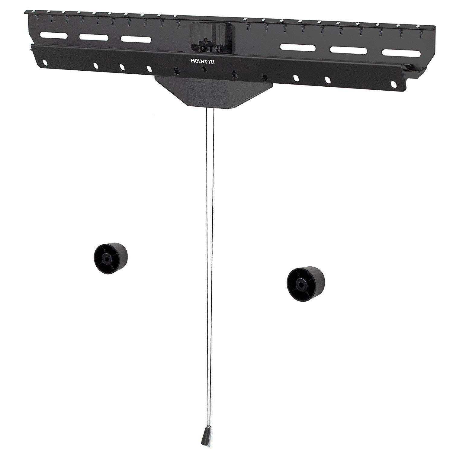 Mount-It - Soporte de Pared para televisores 55', Soporte inclinable de Perfil bajo para instalación en Pared Seca sin daños, Soporte Pie TV | Capacidad de Peso de 110 Libras, hasta VESA 600 x 400