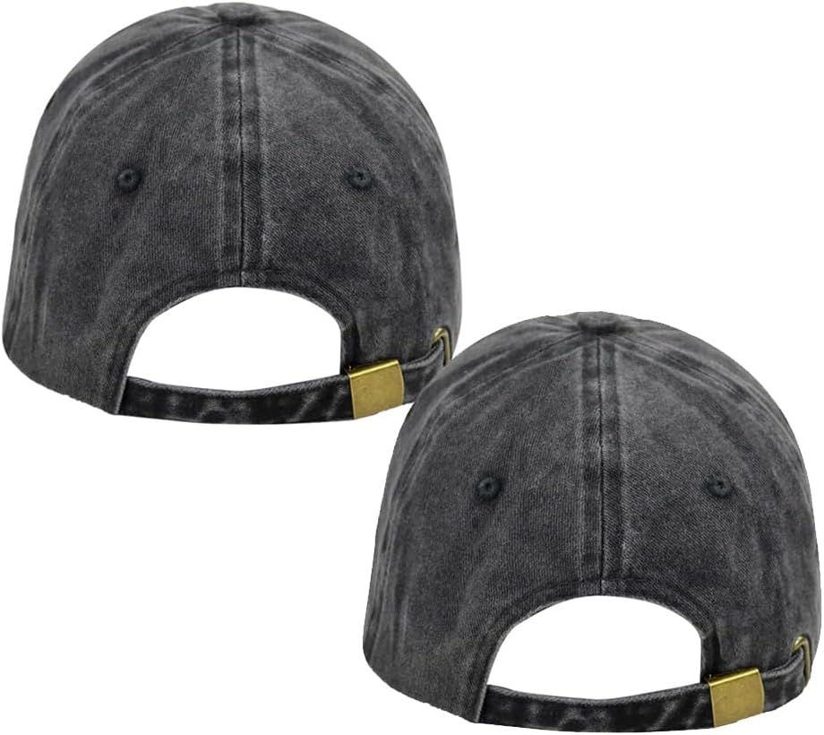 2PCS Grandpa and Grandma EST 2026 Hats for Men Women, Adjustable Cotton Embroidered Funny Grandparents Baseball Cap - Image 5