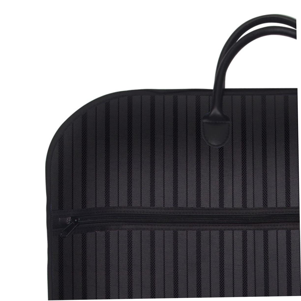 MAGICLULU Anzugshülle Gestreifte Manteltasche Atmungsaktive Kleidersack mit Reißverschluss und Griff Schutzhülle für Kleidung Staub und Schmutzschutz Zufälliger Stil