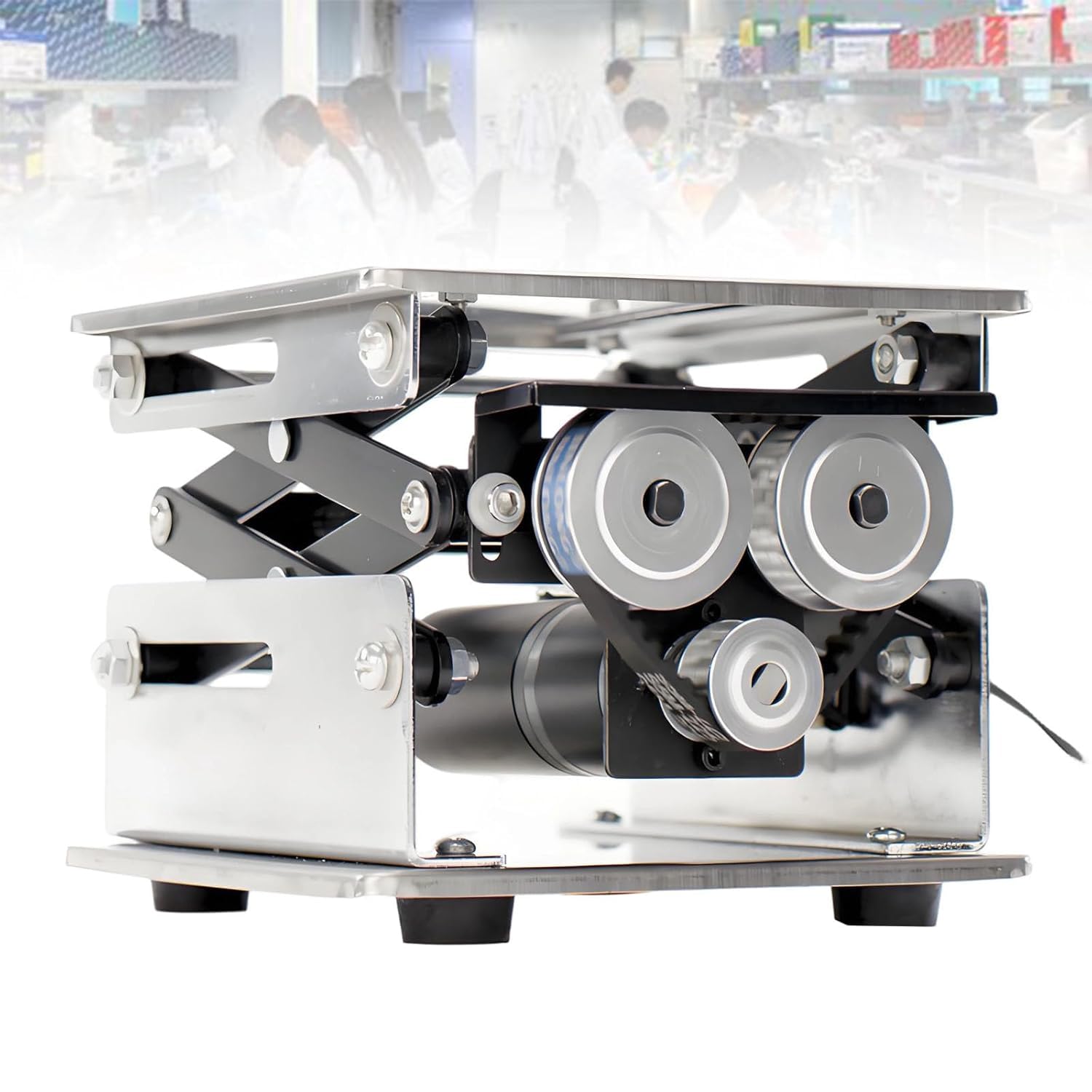 Plataforma Elevadora Pequeña De Acero Inoxidable, Plataforma Elevadora Eléctrica, Capacidad De Carga De 10 Kg, Bajo Nivel De Ruido, Con Control Remoto, Para Laboratorios Escolares, Producción