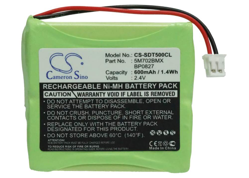 600mAh/2.4V Replacement Battery for DECT MT-D MT-D VOIP DECT VOIP DECT Slim 8450 Verve 410 Verve 450 T-Com Sinus A702 T-Com Sinus A201 Verve 450 Verve 450 SMS, fits Part No GP0735 GP0747 5M702BMX