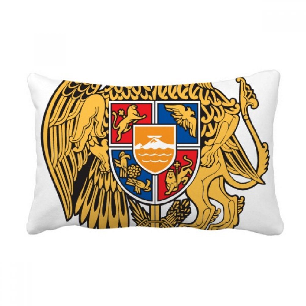 Coussin Arménie Erevan multicolore 16x24 pouces pour canapé