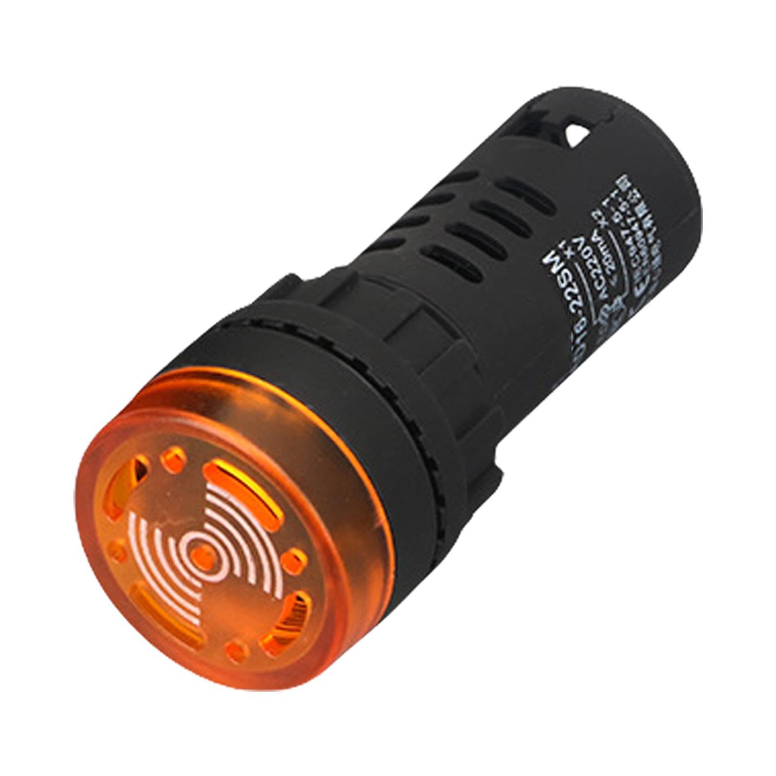 Buxuaaaa Stable Sound Light Alarm Systems ABS Emergencies Alert Systems Easy to Use for Effective Emergencies Notifications Alarm