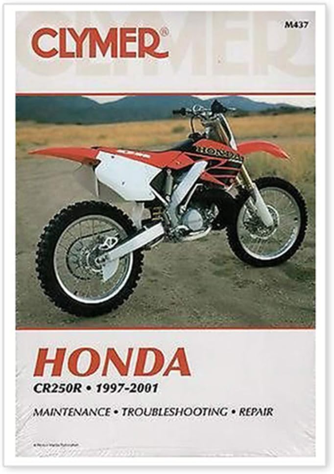 Clymer Repair Manual for Honda CR250R CR-250R 97-01