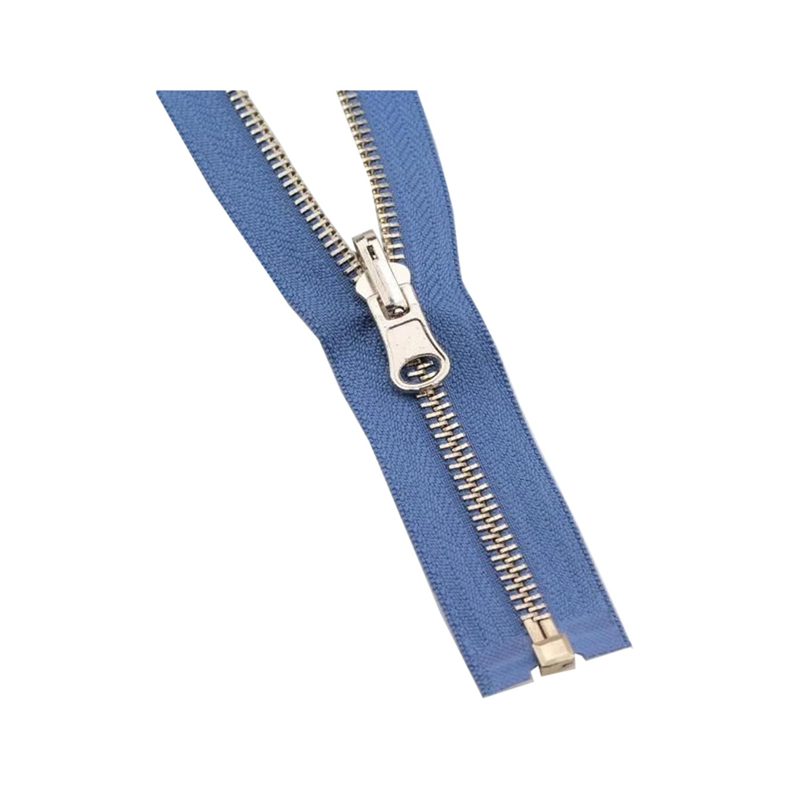 zamki do szycia, 1 szt. 5# metalowy zamek błyskawiczny z odwracalną głowicą do samodzielnego szycia odzieży i akcesoriów(Blue,70cm)