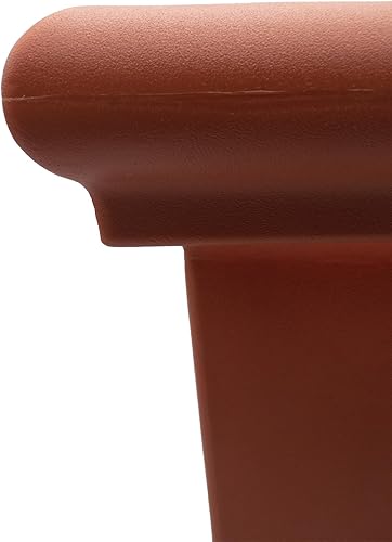 Miniatura 14 de The HC Companies Maceta cuadrada de terrazo con drenaje, macetas clásicas para plantas de exterior y plantas de interior, macetas grandes