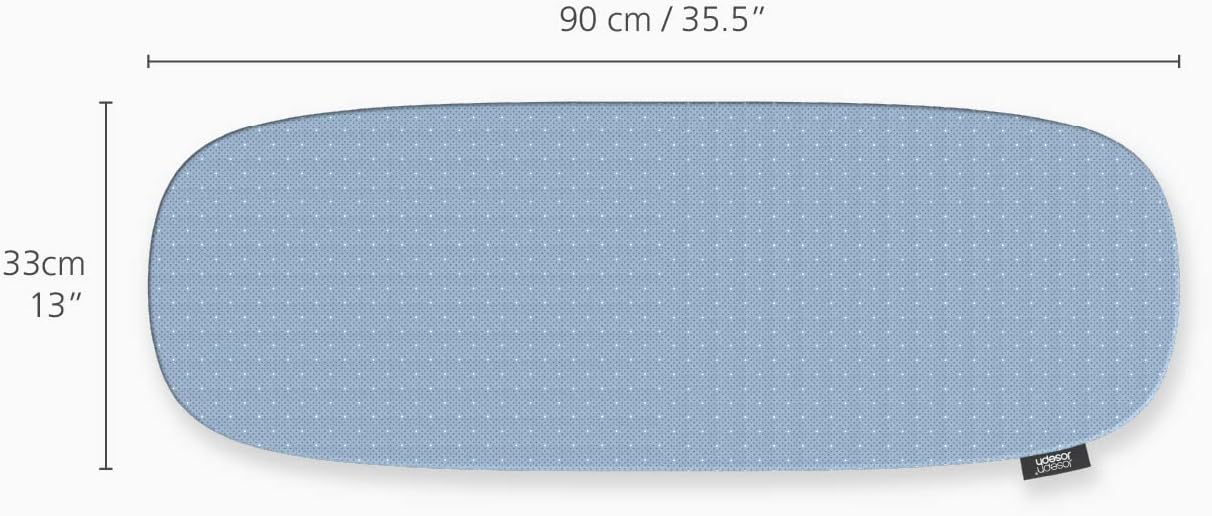 Joseph Joseph Folding Space-Saving, Compact Table-top Ironing Board, Grey/Yellow