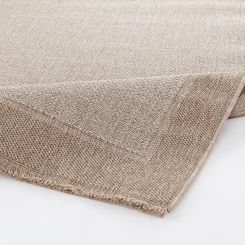 Alfombra exterior resistente a manchas Livabliss, ideal para terraza boho 4