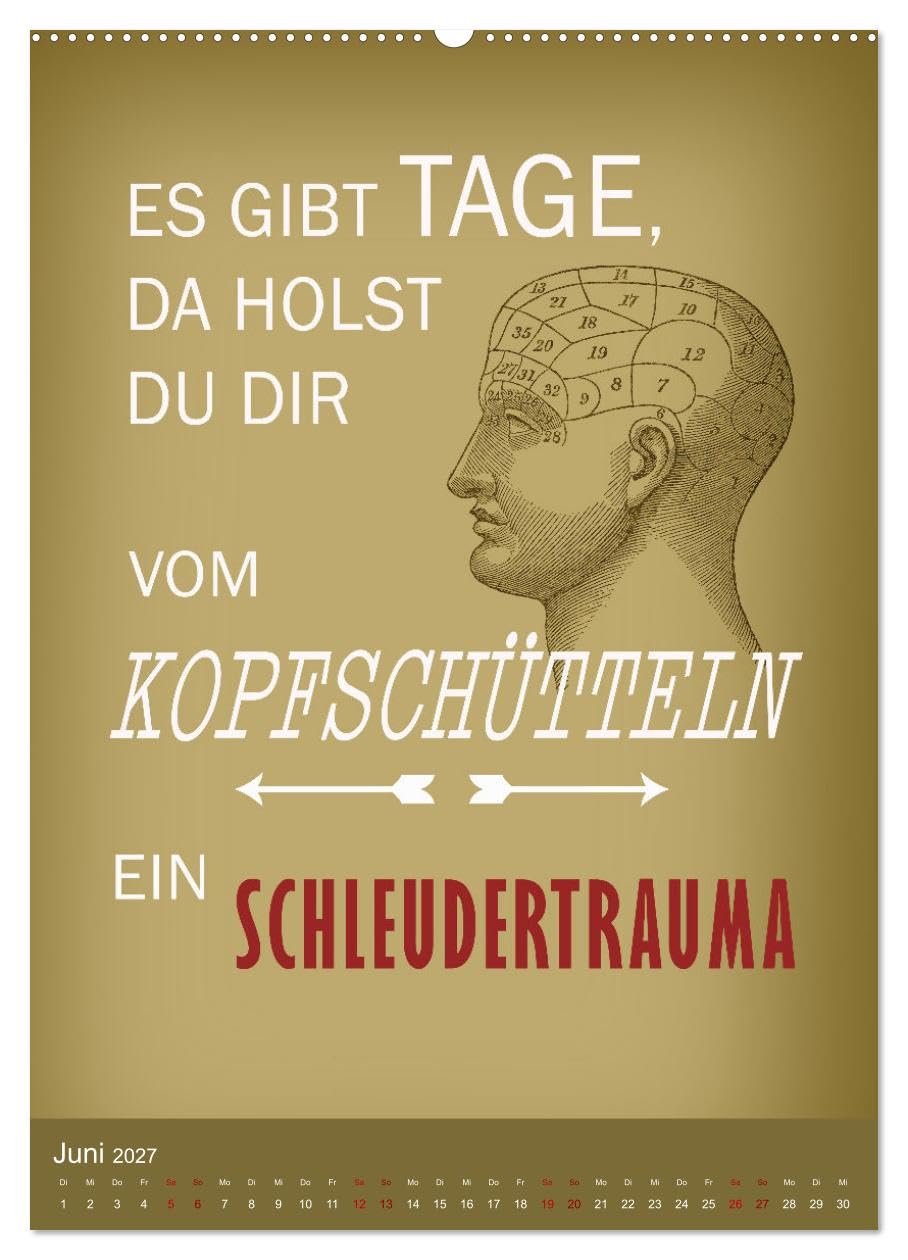 CALVENDO - Büro und so... (Wandkalender 2027 DIN A2 hoch), Monatskalender: Humorige Spüche und Stoßseufzer am Arbeitsplatz.