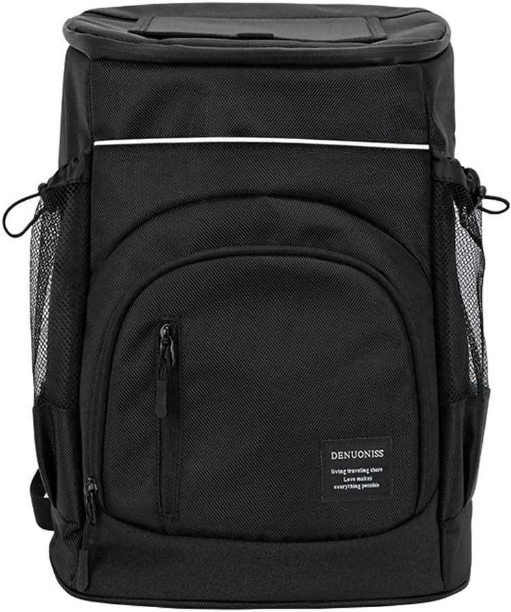 SCOSAO Cooler Backpack 36 Cans, Leak-Proof Insulated Backpack 30L Large Capacity, Double Deck Cooler Bag Up to 12 Hours,Soft Lightweight Lunch Backpack for Men Women Work Beach Camping Picnic