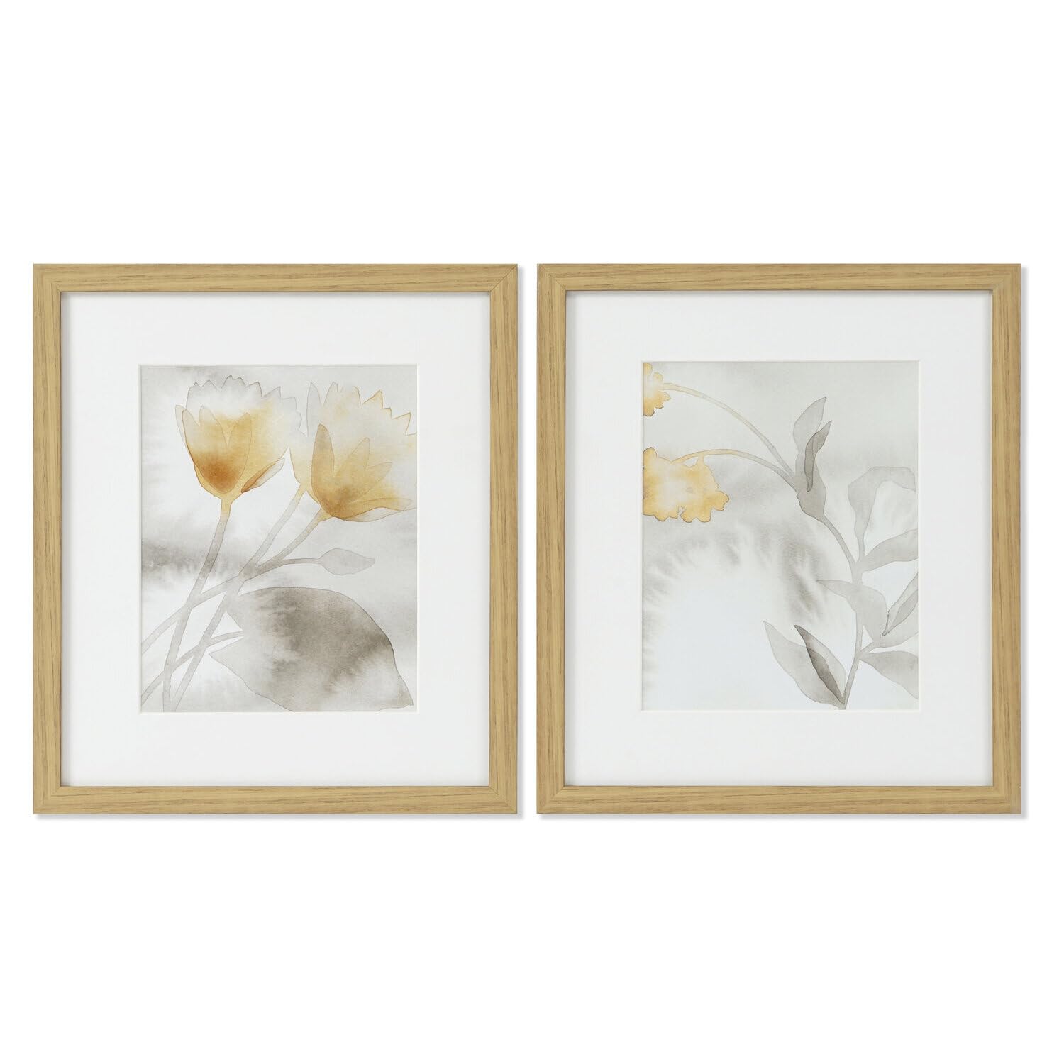 Cadre sous verre feuilles exotiques pour décoration murale de salon moderne
