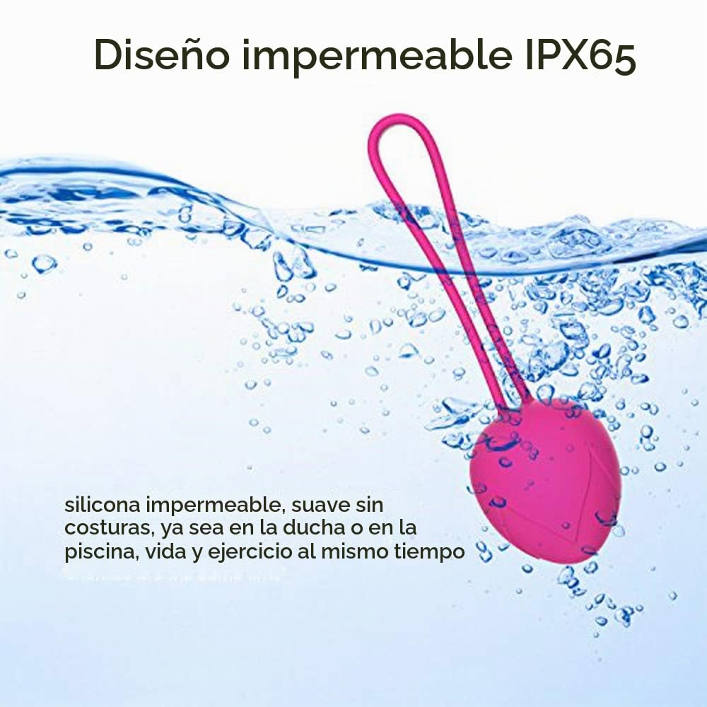 Pelvis Ball - Kegel 2 en 1 Sport Ball Peso y Masaje Ball Benwa Ball para principiantes y estiramiento. Los médicos recomiendan el control de la vejiga y los músculos del suelo pélvico.