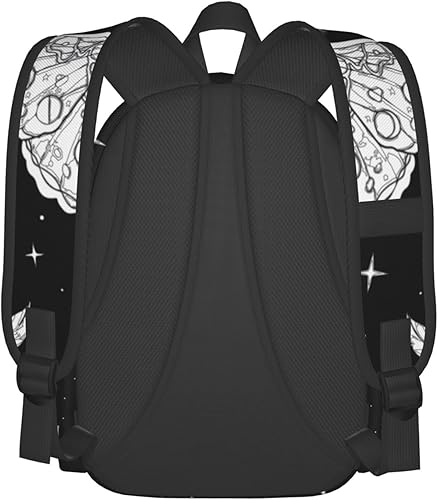 Miniatura 2 de Mochila escolar casual para hombres, mujeres, niñas, niños, bolsa de poliéster para laptop con bolsillos laterales, Personalizado02, Mochilas Daypack