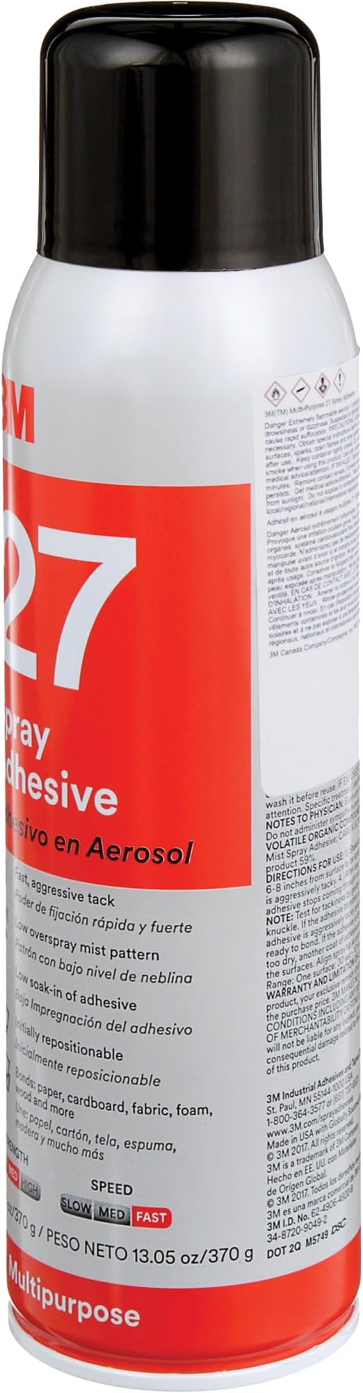 3M Multi-Purpose Spray Adhesives - Foam, Fabric, Plastic, Woodworking