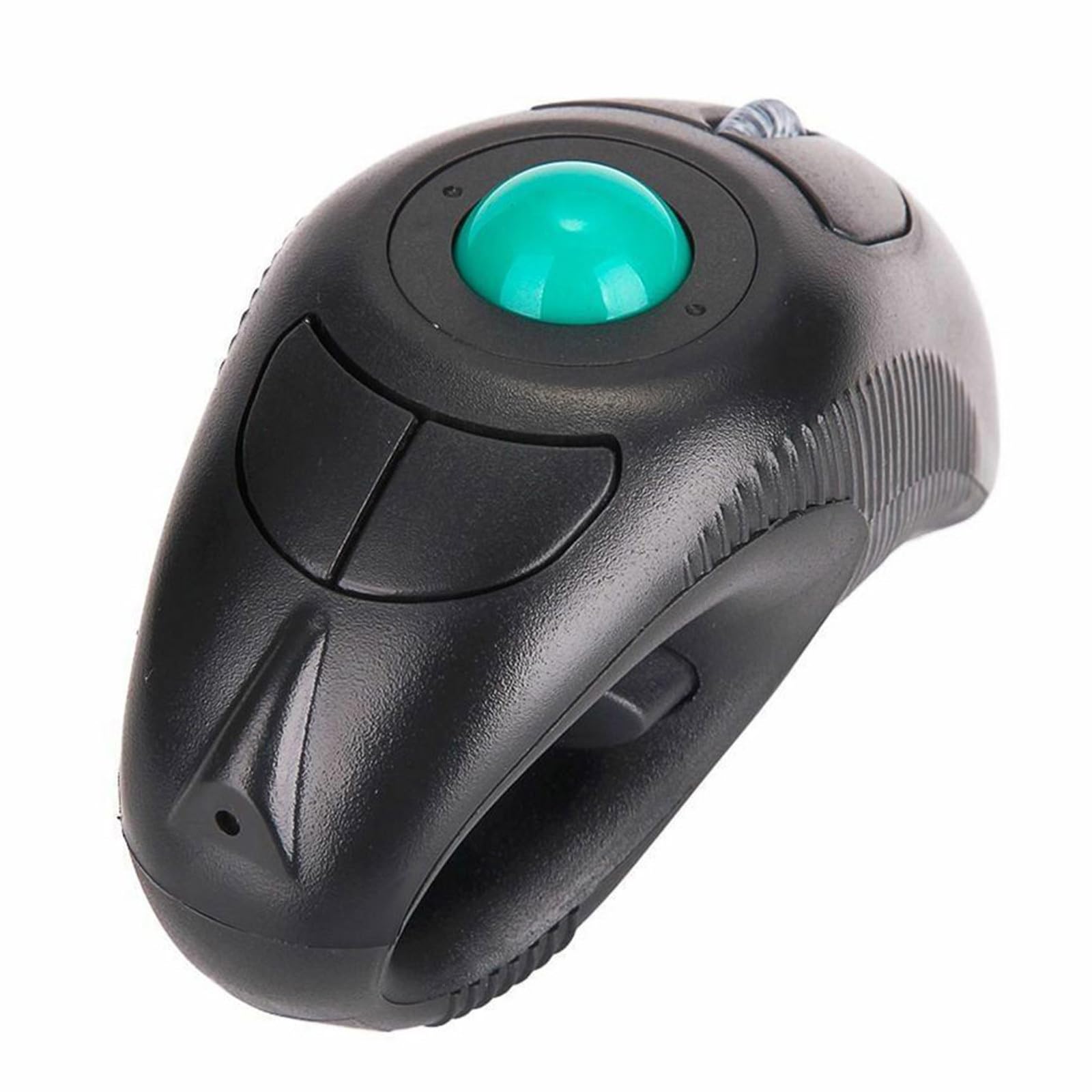 Genérico Mouse Ergonómico Inalámbrico Diseño Off-Table, Plástico Negro, 1000dpi y Puerto USB para Laptop, Adecuado para Usuarios Diestros y Zurdos