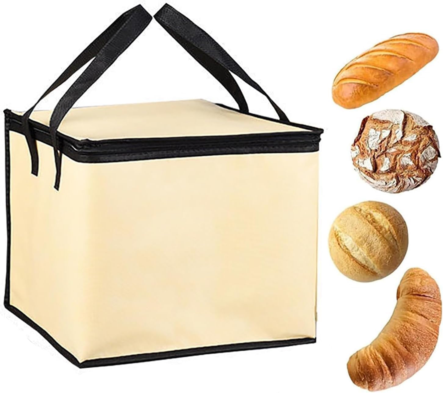 Dough Oven with Heater, Lifting Box with Handle, High and Low Temperature Adjustment, Reusable Low Temperature Heating for Making Bread, Yogurt, Natto, 20L