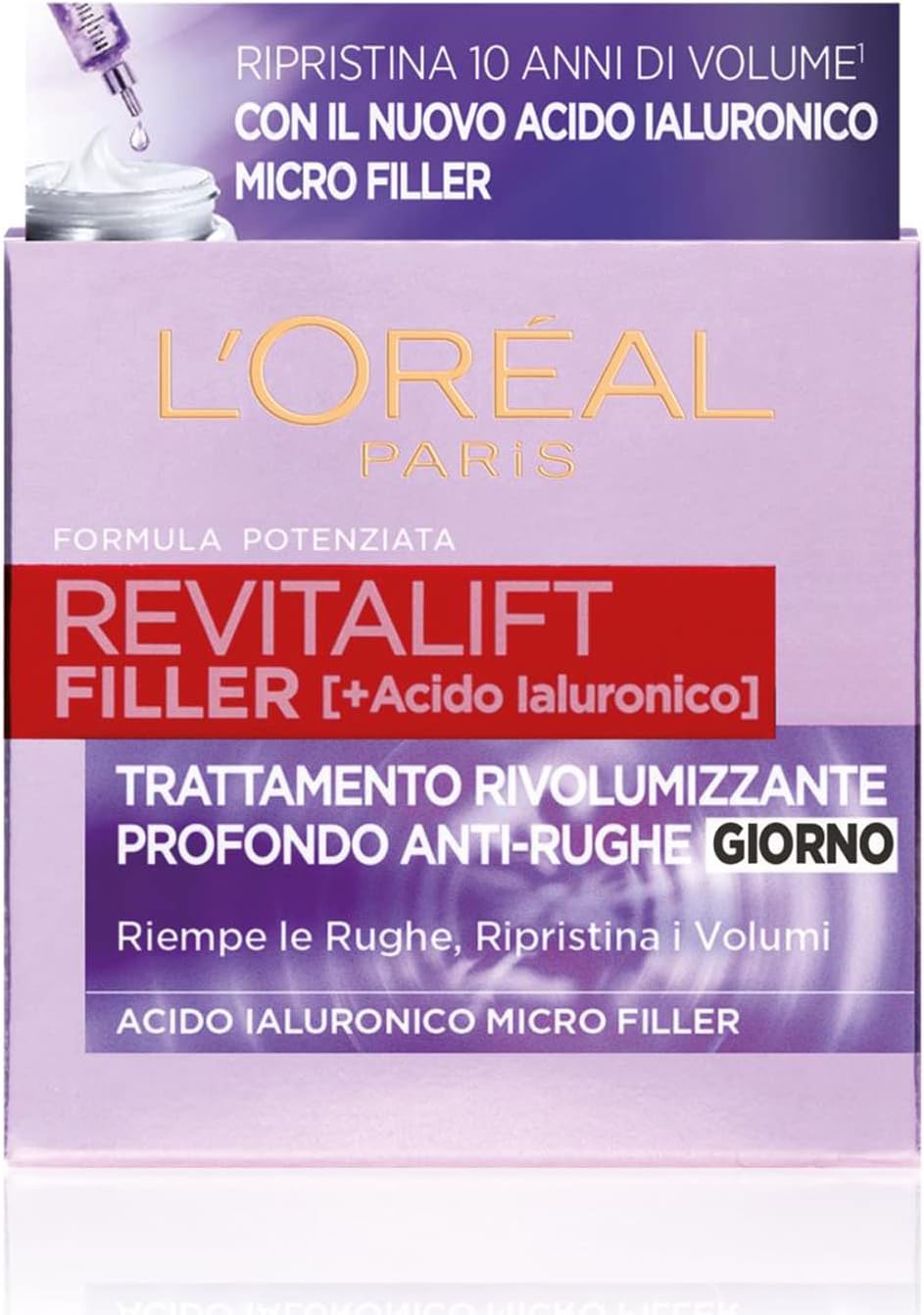 L'OREAL Revitalift filler trattamento 50 ml. - Facial creams and masks