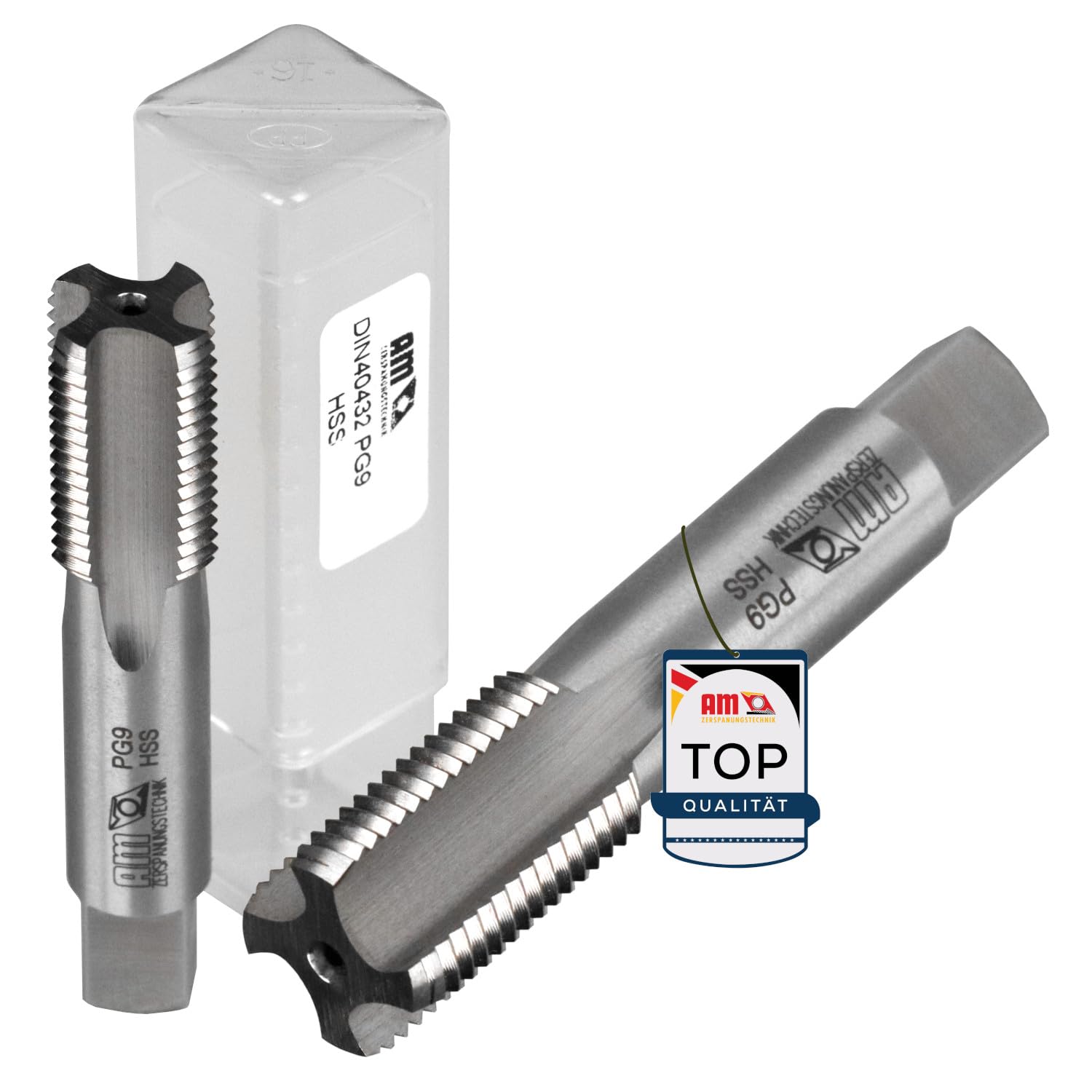 Maschio filettato PG | filettatura per tubo corazzato PG13,5 | Maschio filettato HSS | DIN 40432 PG | Maschio filettato HSS – PG 13,5